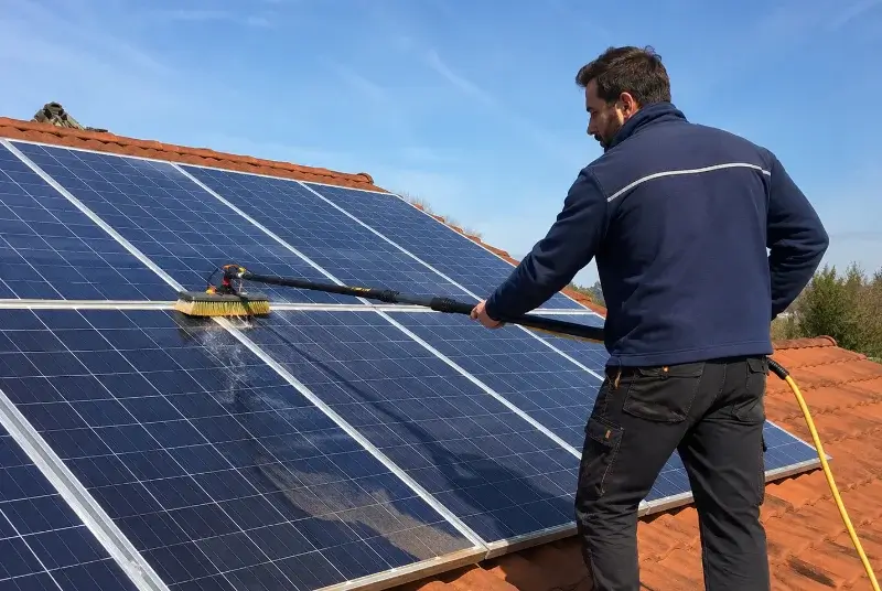 Nettoyage et entretien de panneaux solaires à Verlinghem